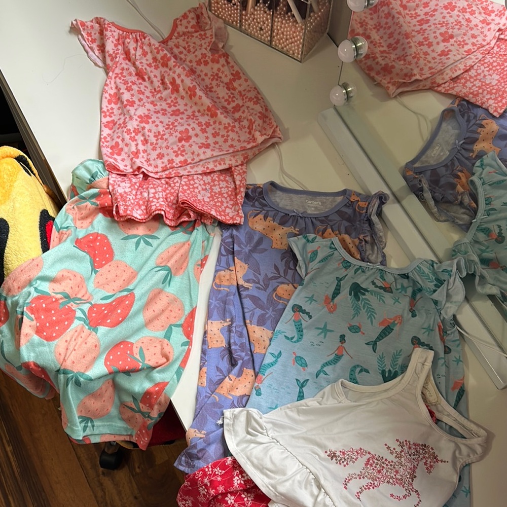 Colorful Baby Onesies Set